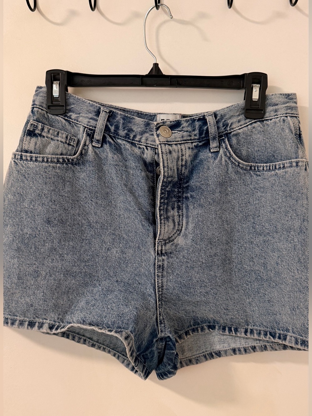 Urban Outfitters BDG Light Blue High-Rise Denim Shorts